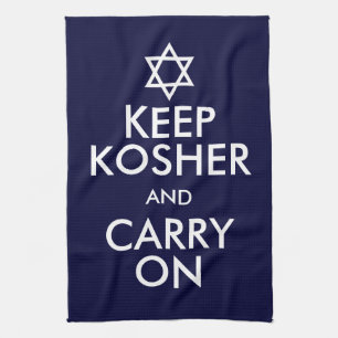 Paño De Cocina Mantener a Kosher y continuar