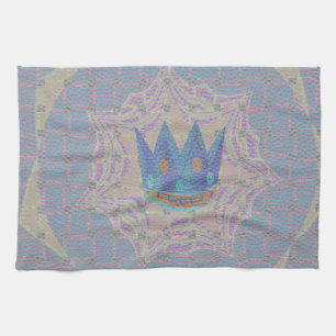 Paño De Cocina Manténgalo Simple: Pastel Royal Clarity Pattern Ar