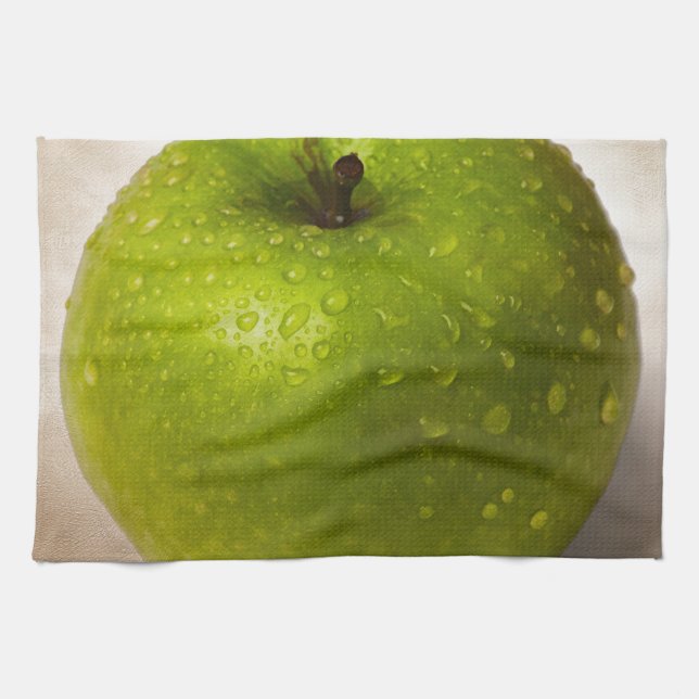 Paño De Cocina Manzana verde (Horizontal)