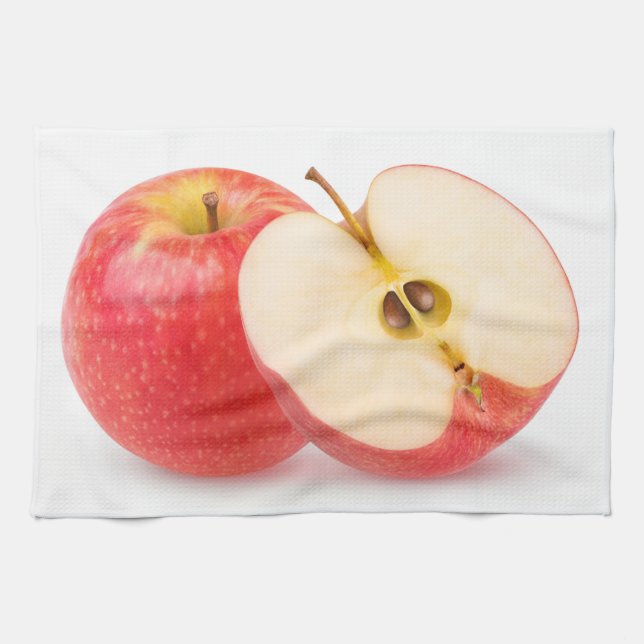 Paño De Cocina manzanas rojas (Horizontal)