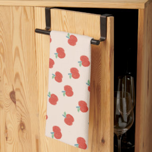 Paño De Cocina manzanas rojas