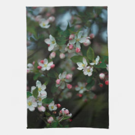 Paño De Cocina Manzano en flor, primavera melancólica