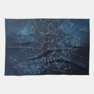 Paño De Cocina Mapa celestial