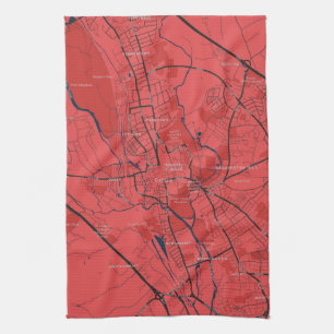 PAÑO DE COCINA MAPA ESTRATÉGICA DE LA UNIVERSIDAD URBANA RED NAV