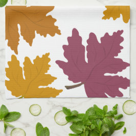 Paño De Cocina Maple Leaves de otoño moderno