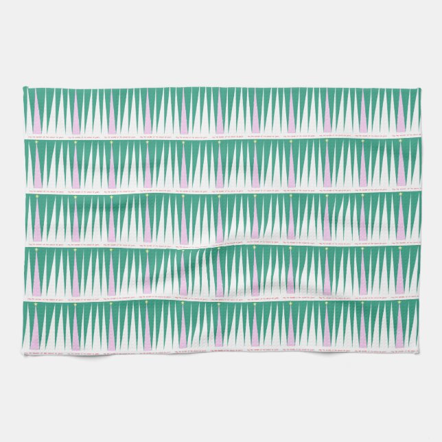 Paño De Cocina Maravilla del árbol de Navidad de temporada (Horizontal)