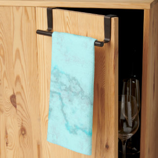 Paño De Cocina Marble azul