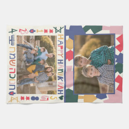 Paño De Cocina Marcos de fotos de Hanukkah