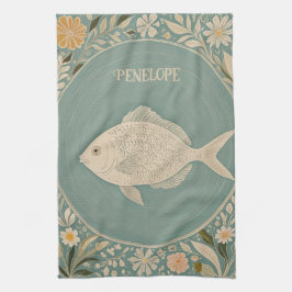 Paño De Cocina Mareas tranquilas personalizadas