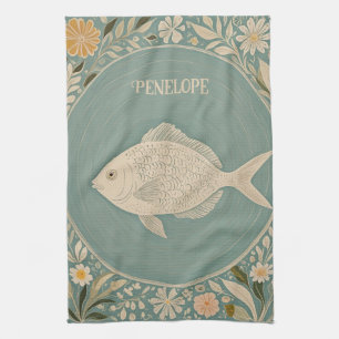 Paño De Cocina Mareas tranquilas personalizadas