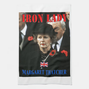Paño De Cocina Margaret Thatcher, Primera Ministra