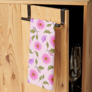 Paño De Cocina Margarita Lacy de Lavanda Rosa