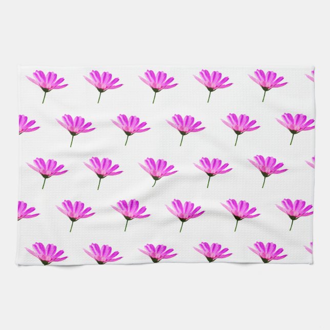 Paño De Cocina Margarita Rosa  (Horizontal)