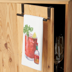 Paño De Cocina María Sangrienta y Salsa Caliente