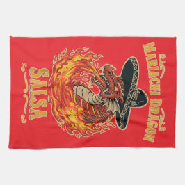 Paño De Cocina Mariachi Dragon Salsa