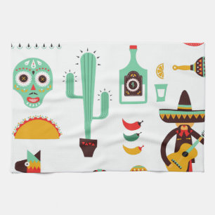 Paño De Cocina mariachi mexicana
