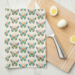 Paño De Cocina Mariposa