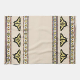 Paño De Cocina Mariposa de cola de cerda amarilla del suroeste