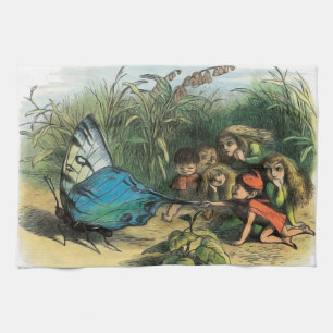 Paño De Cocina Mariposa Elf Artwork Cuidad Elves Butterflies