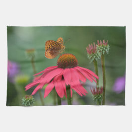 Paño De Cocina Mariposa En La Conflor