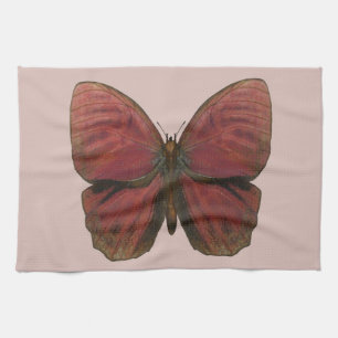 Paño De Cocina Mariposa Gallo Rojo
