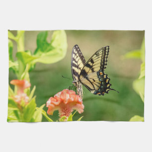 Paño De Cocina Mariposa Swallowtail del Tigre del Este