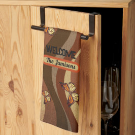 Paño De Cocina Mariposas de otoño