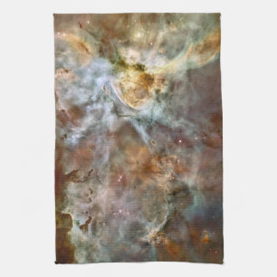 Paño De Cocina Mármol en colores pastel en la nebulosa de Carina