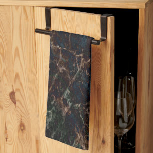 Paño De Cocina Mármol oscuro