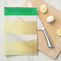 Mármol verde y dorado a rayas