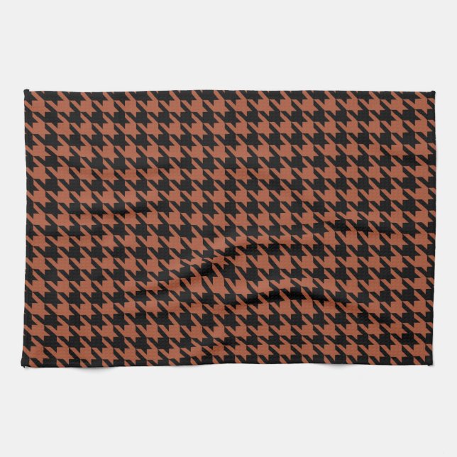 Paño De Cocina Marrón negro Houndstap (Horizontal)