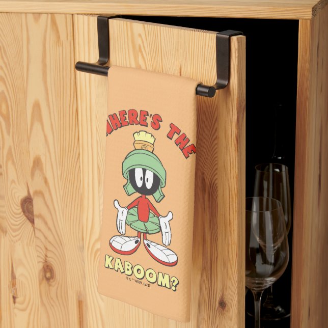 Paño De Cocina MARVIN THE MARTIAN™ ¿Dónde está el Kaboom? (Pliegue de tercios)