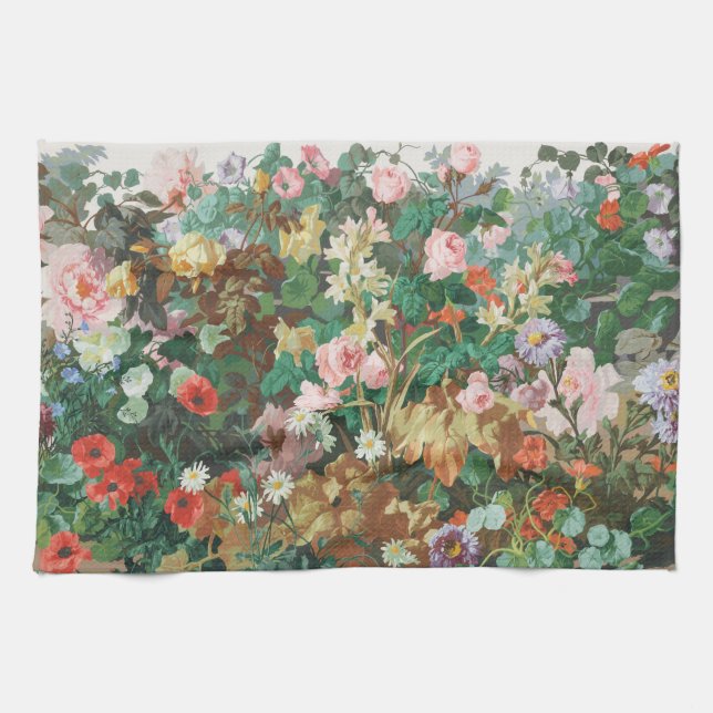 Paño De Cocina Máximo Sueño Floral Vintage (Horizontal)