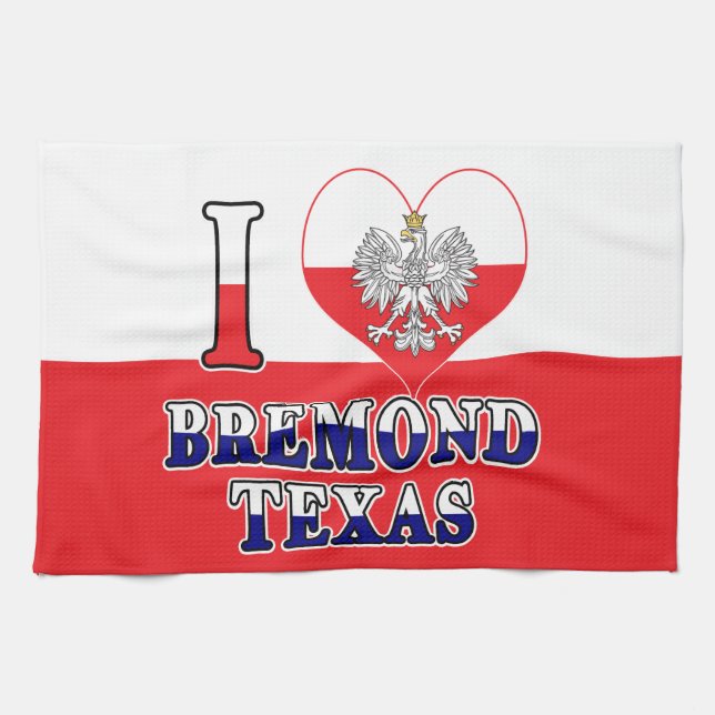 Paño De Cocina Me encanta Bremond Texas (Horizontal)