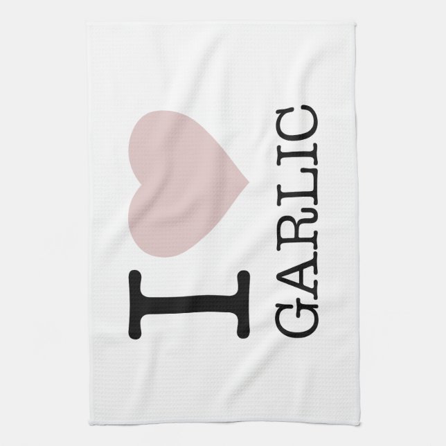 PAÑO DE COCINA ME ENCANTA GARLIC (Vertical)