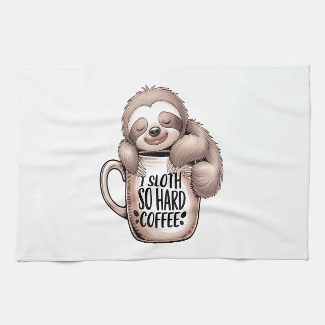 Paño De Cocina Me quedo sin café (Horizontal)