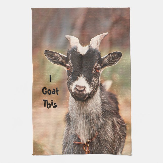 Paño De Cocina Me Voy A Este Divertido Barnyard (Vertical)