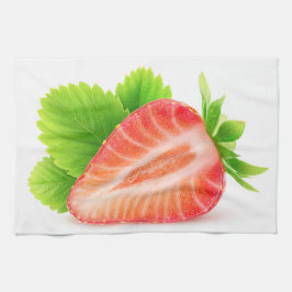 Paño De Cocina Media de fresa