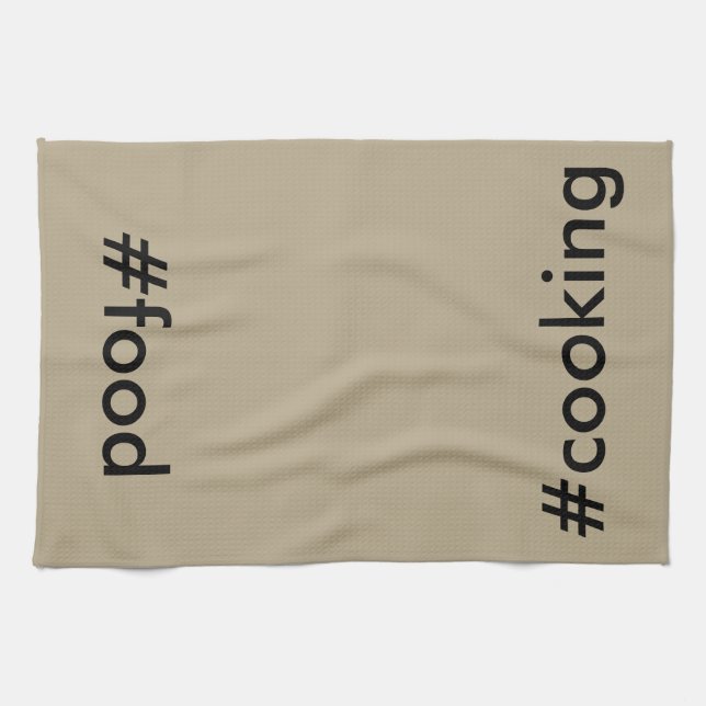 Paño De Cocina Medios sociales CricketDiane de la diversión del (Horizontal)