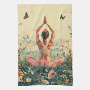 Paño De Cocina Meditación Serena al Amanecer (3)