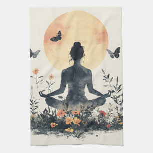 Paño De Cocina Meditación Serena al Amanecer (8)