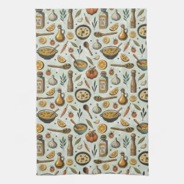 Paño De Cocina Mediterranes Essen- Küche- Kochen