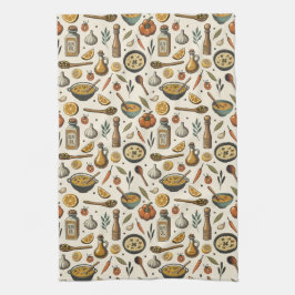 Paño De Cocina Mediterranes Essen- Küche- Kochen