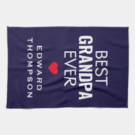 Paño De Cocina Mejor Abuelo Nombrar A La Armada Blanca