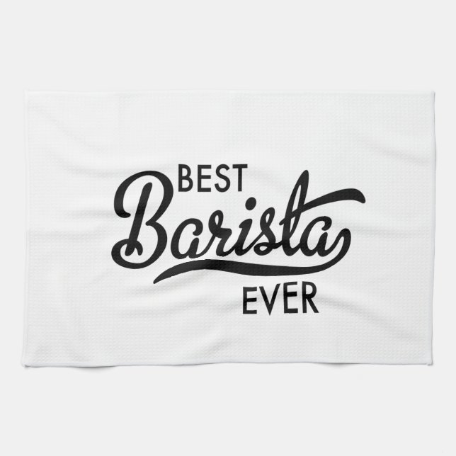 Paño De Cocina Mejor Barista (Horizontal)