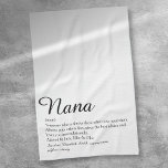 Paño De Cocina Mejor Nana, Abuela, guión de definición de abuela<br><div class="desc">Personalice a su abuela especial,  abuela,  abuela,  abuela,  nana,  nana o Abuela para crear un regalo único para cumpleaños,  Navidades,  día de la madre o cualquier día que quiera mostrar lo que significa para usted. Una manera perfecta de mostrarle lo increíble que es cada día. Diseñado por Thisisnotme©</div>