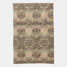 Paño De Cocina Melancolía Marrón Y Verde