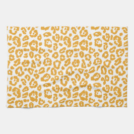 Paño De Cocina Mellow Yellow Leopardo Pattern