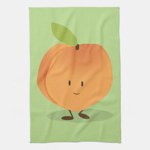 Paño De Cocina Melocotón sonriente