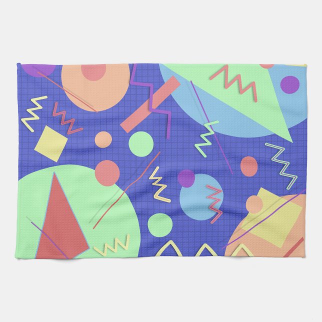 Paño De Cocina Memphis Nº 42 (Horizontal)